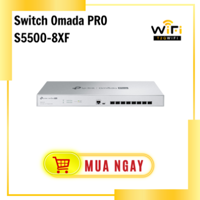 Thiết bị mạng Switch Omada Pro S5500-8XF