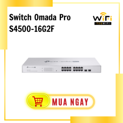 Thiết bị mạng Switch Omada Pro S4500-16G2F