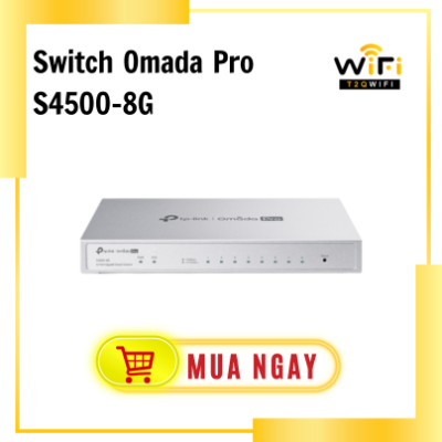 Thiết bị mạng Switch Omada Pro S4500-8G