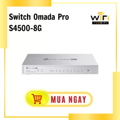 Thiết bị mạng Switch Omada Pro S4500-8G