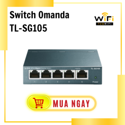Thiết bị mạng Switch Omada TL-SG105