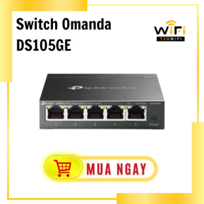 Thiết bị mạng Switch Omada DS105GE