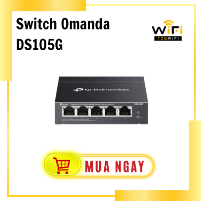 Thiết bị mạng Switch Omada DS105G