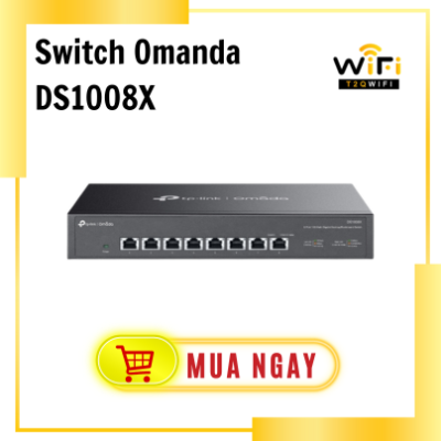 Thiết bị mạng Switch Omada DS1008X