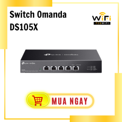 Thiết bị mạng Switch Omada DS105X