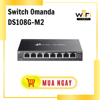 Thiết bị mạng Switch Omada DS108G-M2