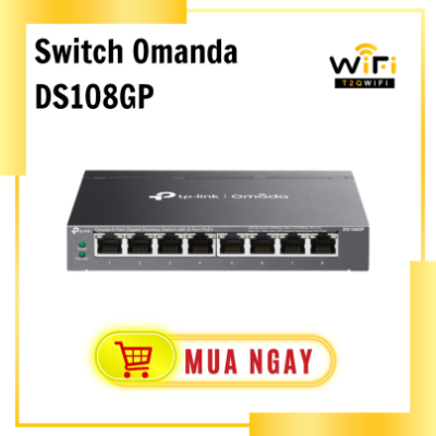 Thiết bị mạng Switch Omada DS108GP