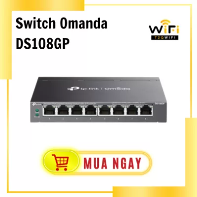 Thiết bị mạng Switch Omada DS108GP