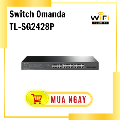 Thiết bị mạng Switch Omada TL-SG2428P