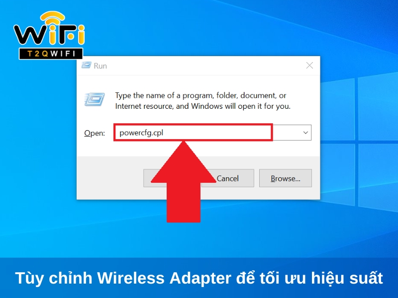 Tuy chinh Wireless Adapter de toi uu hieu suat
