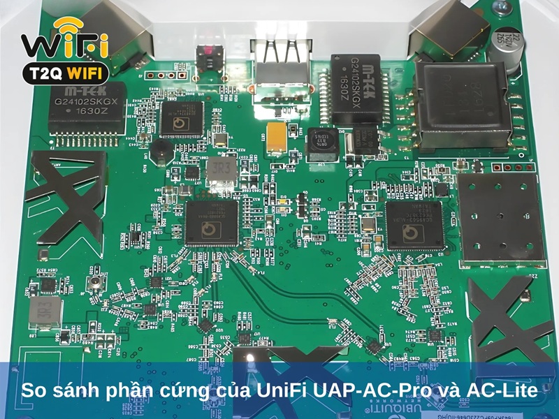 So sanh phan cung cua UniFi UAP AC Pro va AC Lite