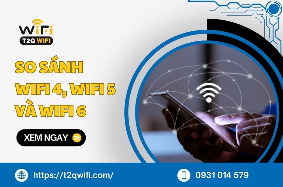 so sanh Wifi 4 Wifi 5 va Wifi 6