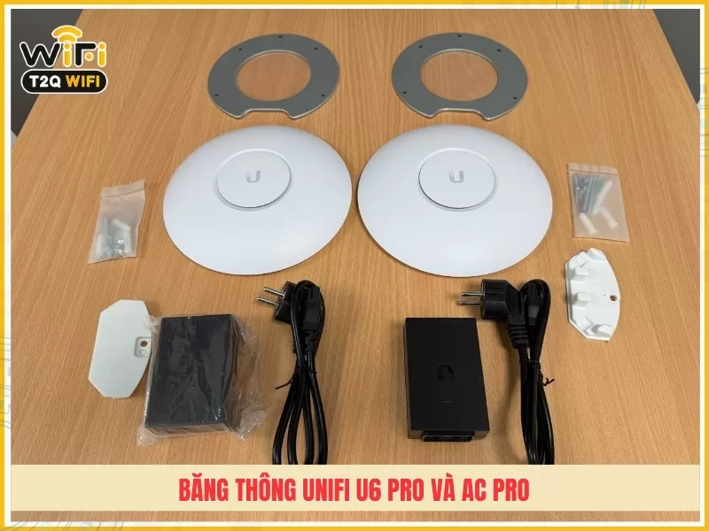 Bang thong cua Unifi U6 Pro va AC Pro