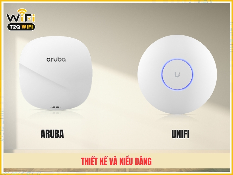 Thiet ke va kieu dang Aruba va UniFi