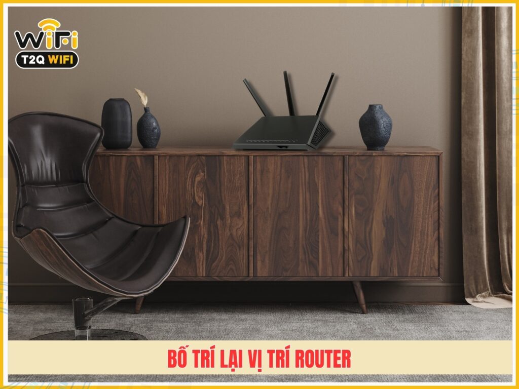 Bo tri lai vi tri router