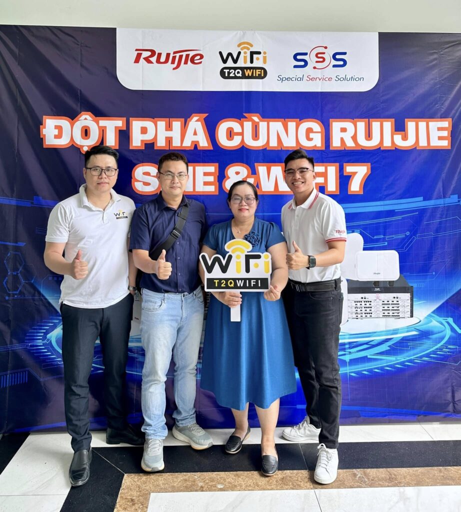 workshop dot pha cung ruijie sme wifi 7