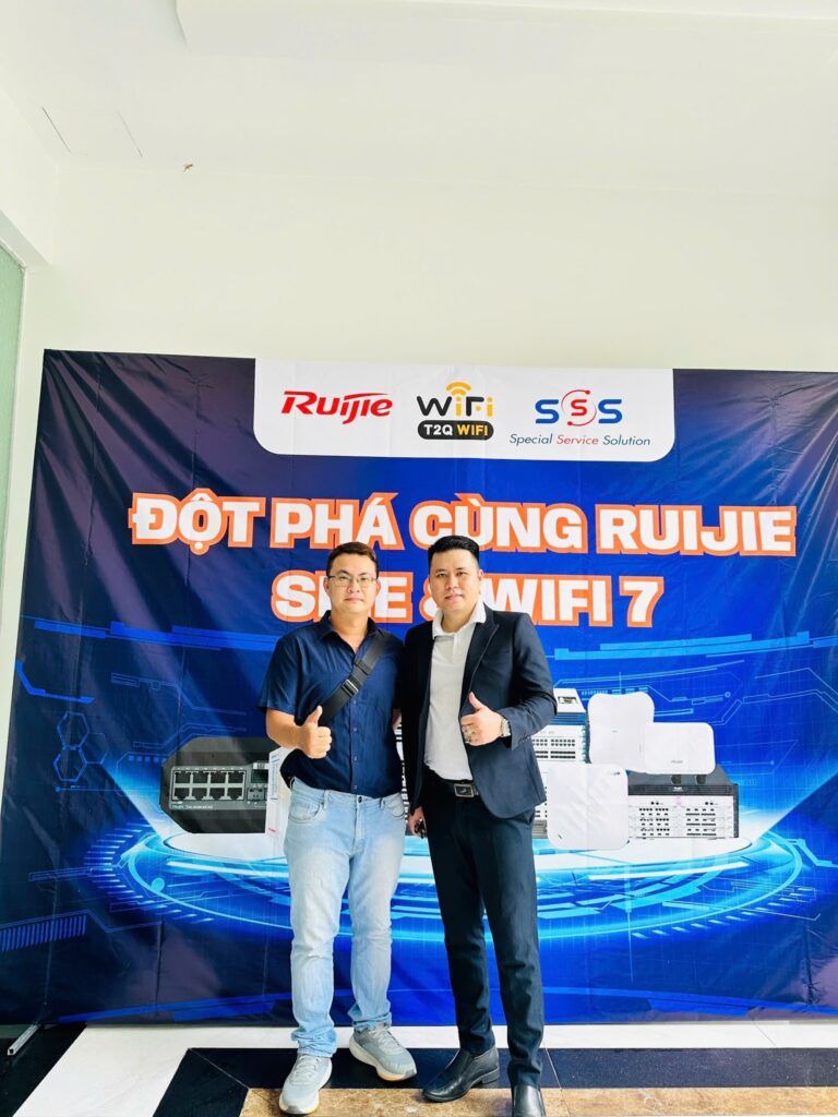 workshop dot pha cung ruijie sme wifi 7