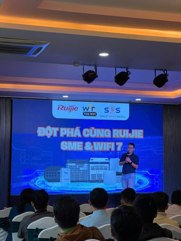 workshop dot pha cung ruijie sme wifi 7