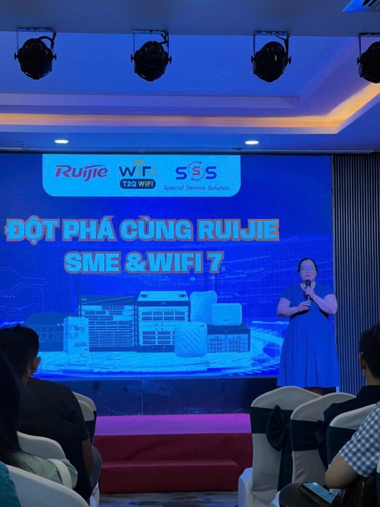 workshop dot pha cung ruijie sme wifi 7