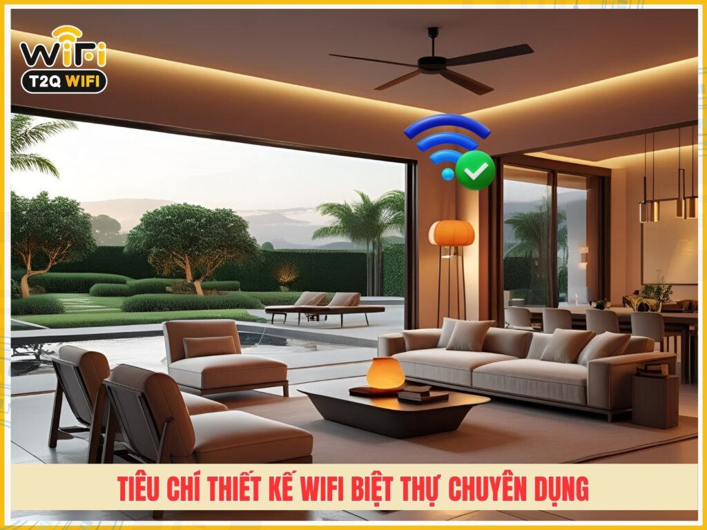 Tieu chi thiet ke wifi biet thu chuyen dung