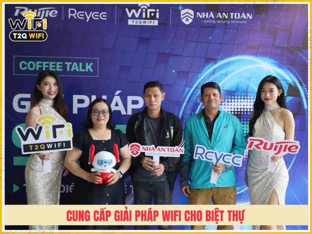 Cung cap giai phap wifi cho biet thu chuyen nghiep