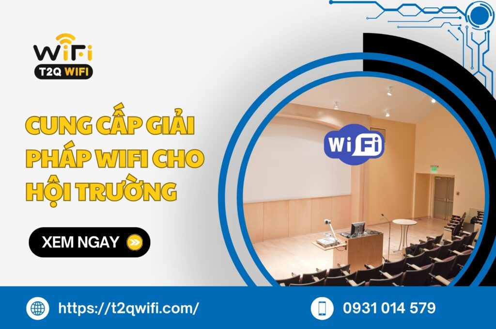 cung cap giai phap wifi cho hoi truong