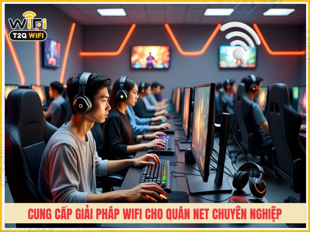 Cung cap giai phap wifi cho quan net chuyen nghiep hieu qua