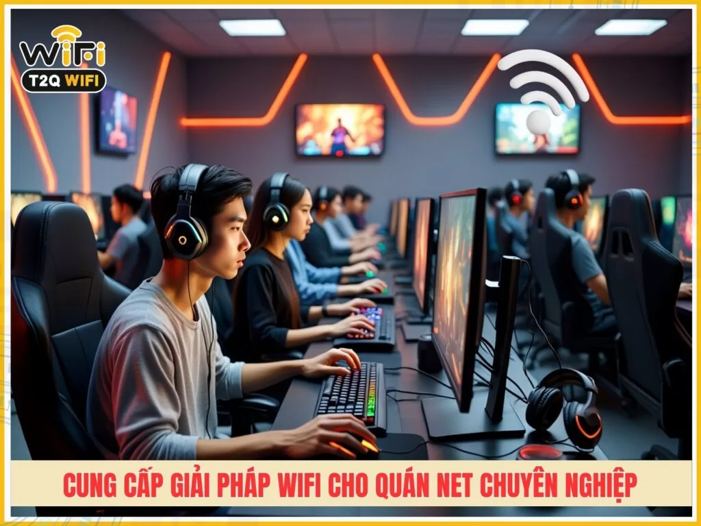 Cung cap giai phap wifi cho quan net chuyen nghiep hieu qua