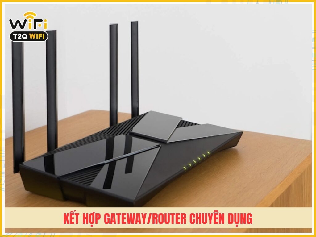 Ket hop Gateway Router chuyen dung
