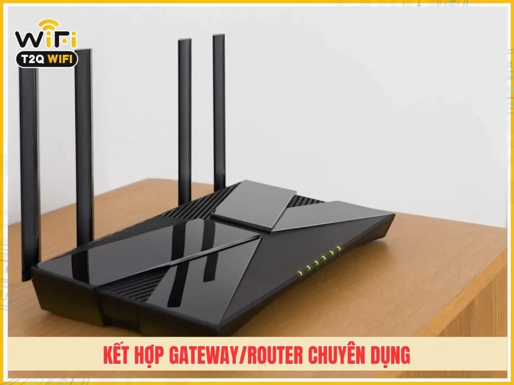 Ket hop Gateway Router chuyen dung