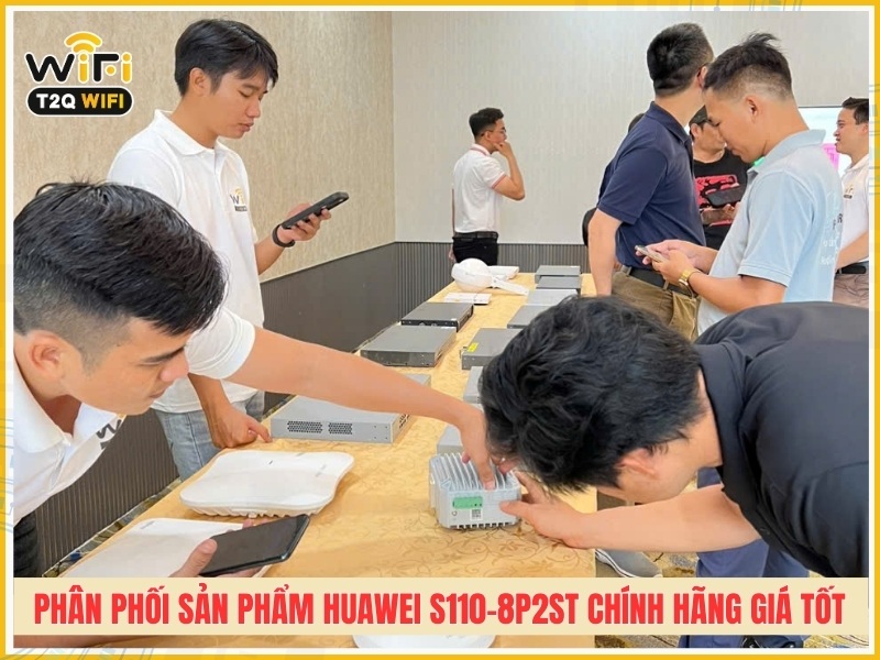 T2QWIFI chuyên phân phối sản phẩm Huawei S110-8P2ST chính hãng giá tốt