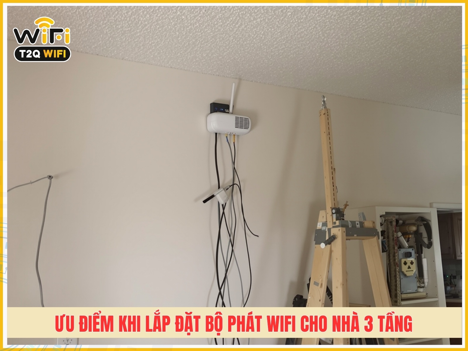 Uu diem khi lap dat bo phat wifi cho nha 3 tang