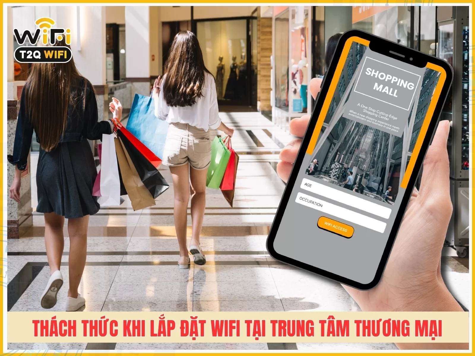 Nhung thach thuc khi lap dat wifi tai trung tam thuong mai