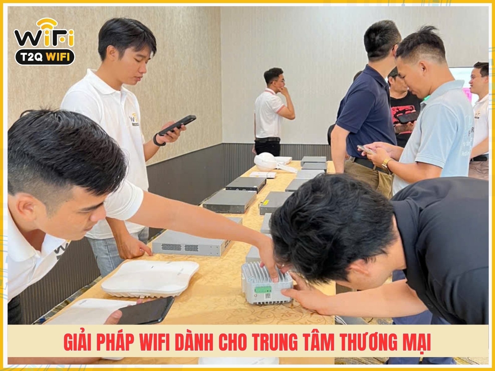 Giai phap wifi danh cho trung tam thuong mai gom nhung gi