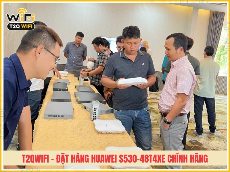 T2QWIFI - Đặt hàng Huawei S530-48T4XE chính hãng