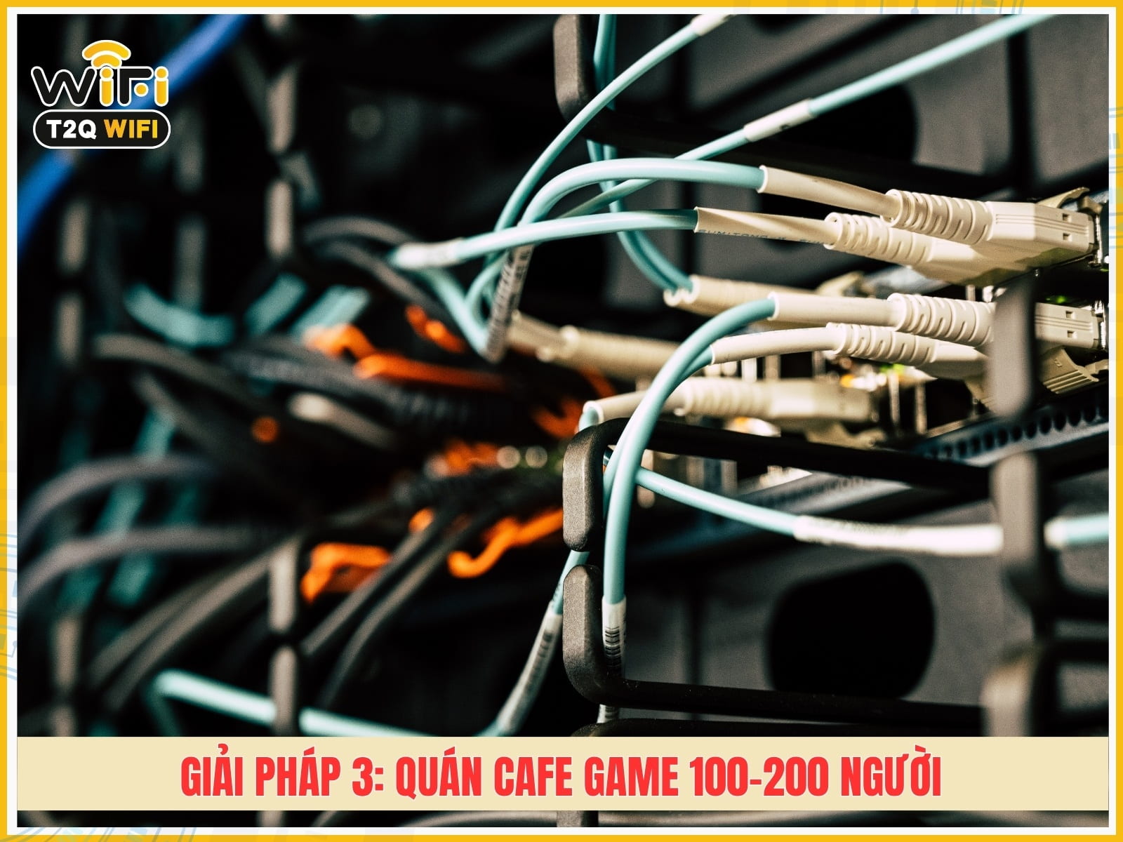 Giải pháp 3: Quán cafe game 100-200 người