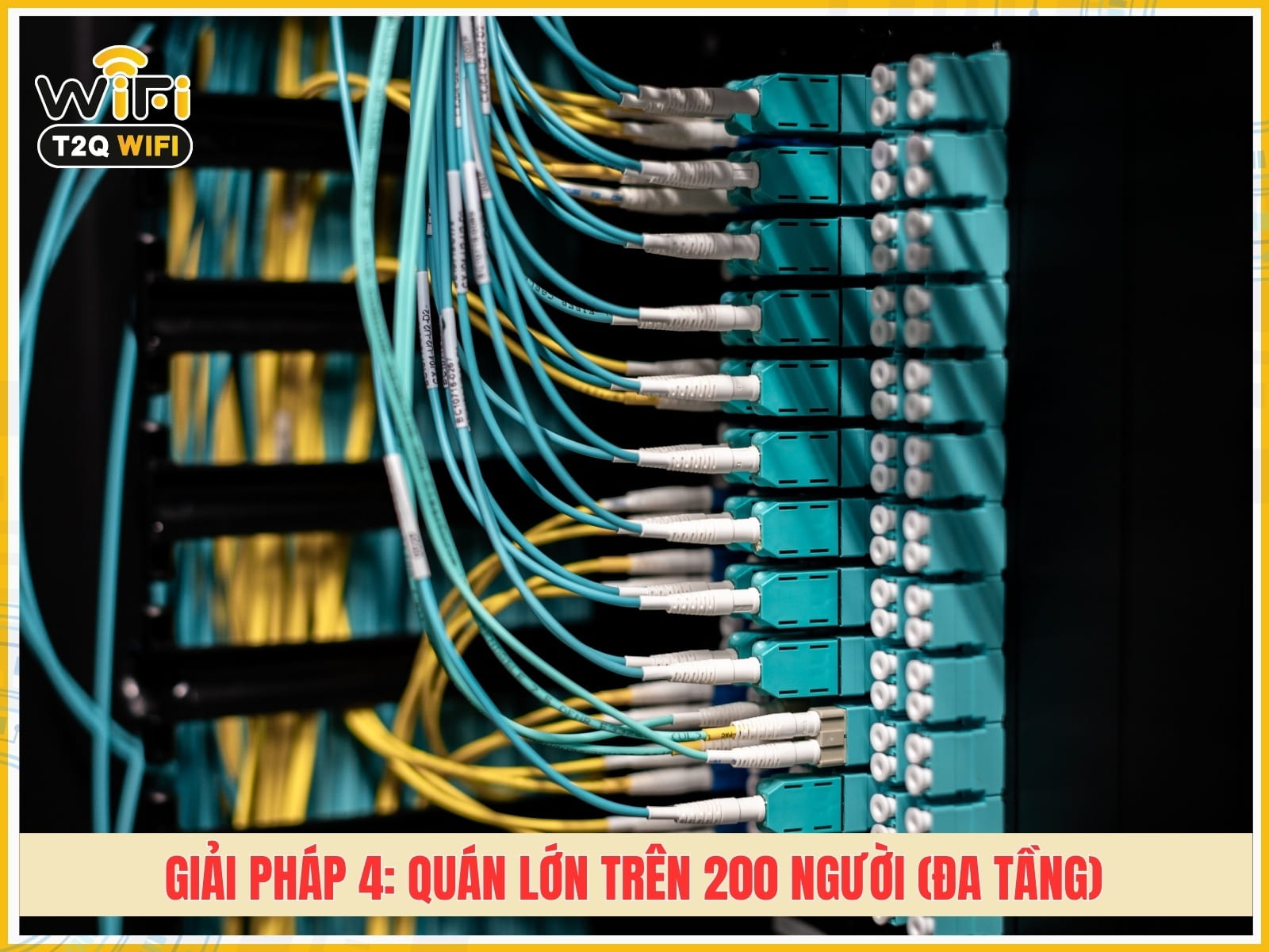 Giải pháp 4: Quán lớn trên 200 người (đa tầng)