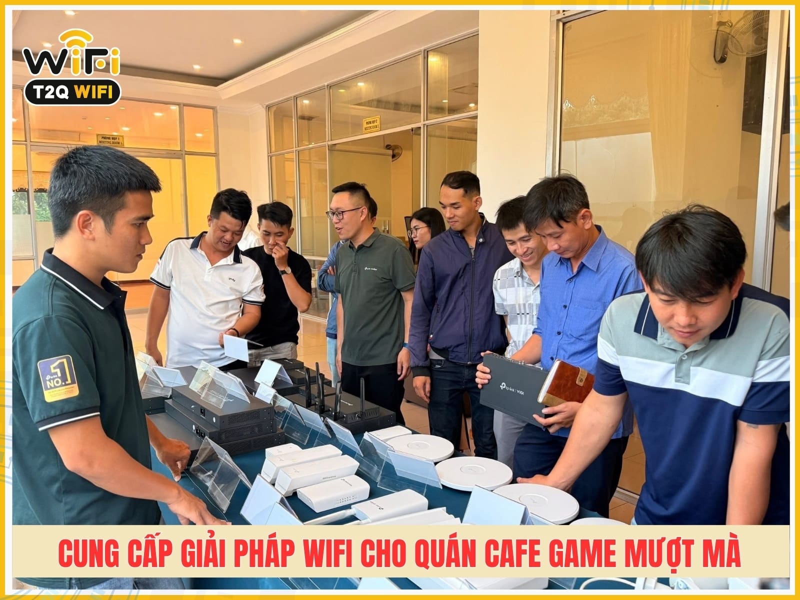 Cung cap giai phap wifi cho quan cafe game​ muot ma on dinh