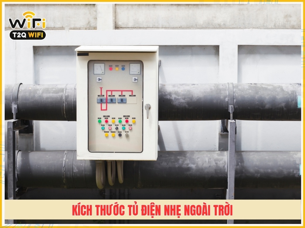 Kích thước tủ điện nhẹ ngoài trời