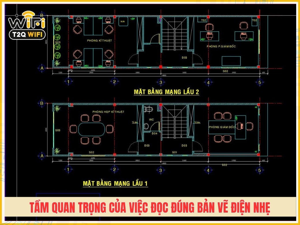 Tầm quan trọng của việc đọc đúng bản vẽ điện nhẹ