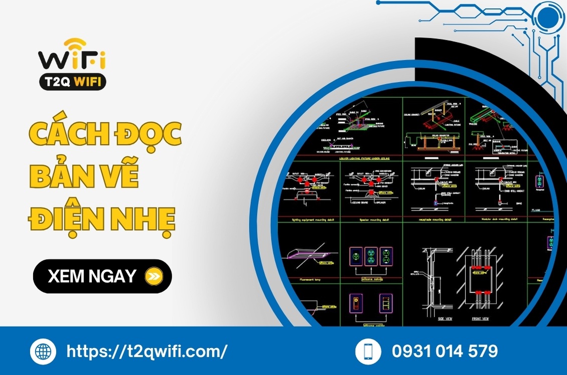 Hướng dẫn cách đọc bản vẽ điện nhẹ CHI TIẾT từ A đến Z