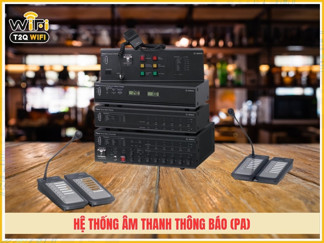 Hệ thống âm thanh thông báo (PA)