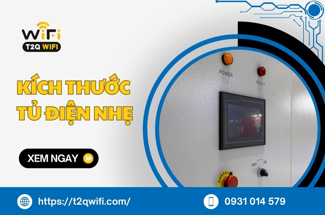 Kích thước tủ điện nhẹ PHỔ BIẾN và cách chọn phù hợp