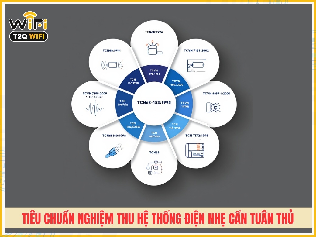 8 tieu chuan nghiem thu he thong dien nhe can tuan thu