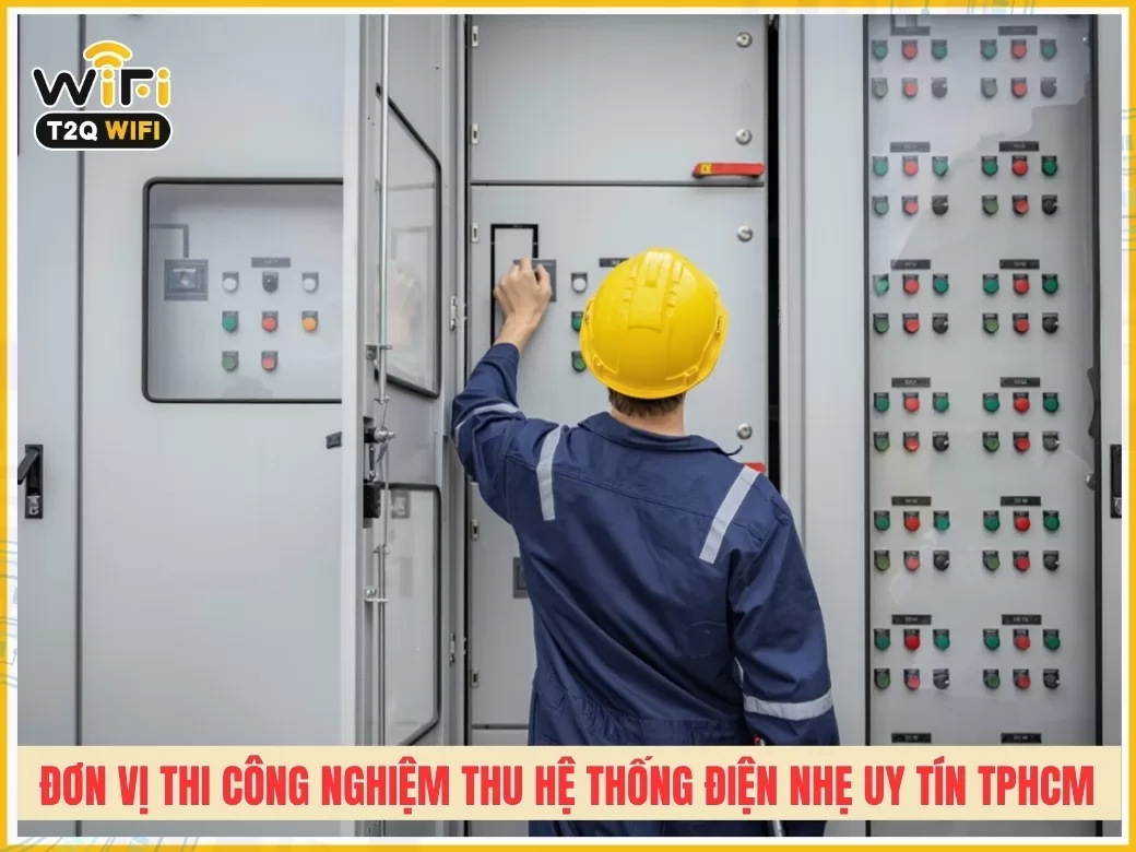 Đơn vị thi công nghiệm thu hệ thống điện nhẹ uy tín chuyên nghiệp tại TPHCM