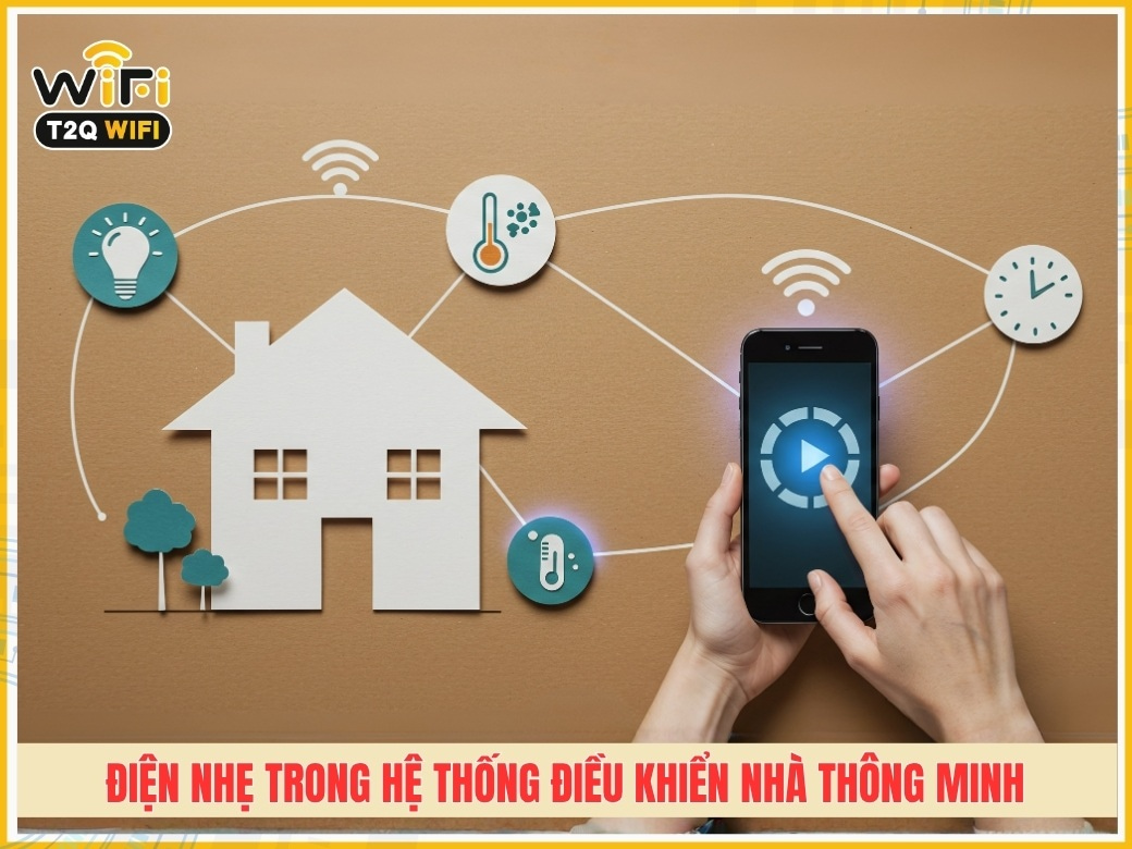 Ứng dụng của hệ thống điện nhẹ trong hệ thống điều khiển nhà thông minh