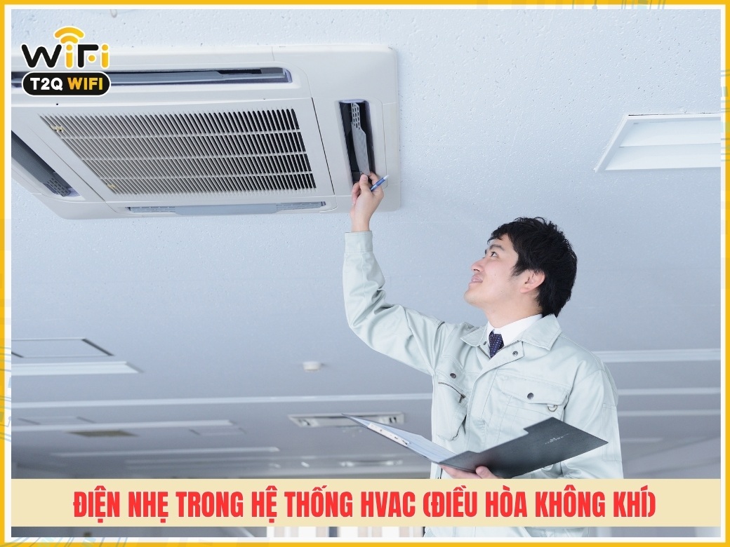 Ứng dụng của hệ thống điện nhẹ trong hệ thống HVAC