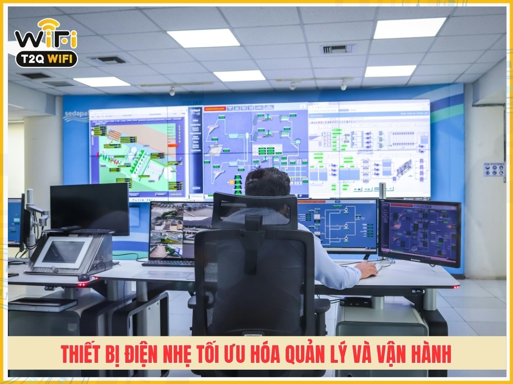 Thiết bị điện nhẹ tối ưu hóa quản lý và vận hành