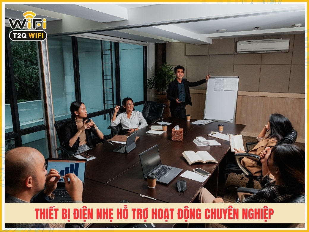 Thiết bị điện nhẹ hỗ trợ hoạt động chuyên nghiệp