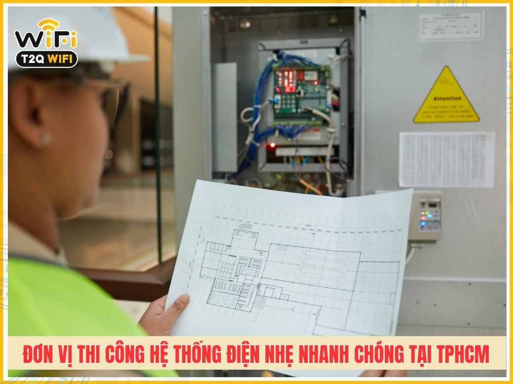 Đơn vị thi công hệ thống điện nhẹ nhanh chóng chất lượng tại TPHCM